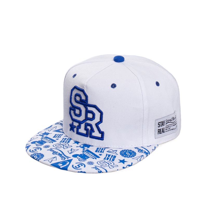 Snapback Hat Flat - Customize New Fashion Embroidery Letter SR
