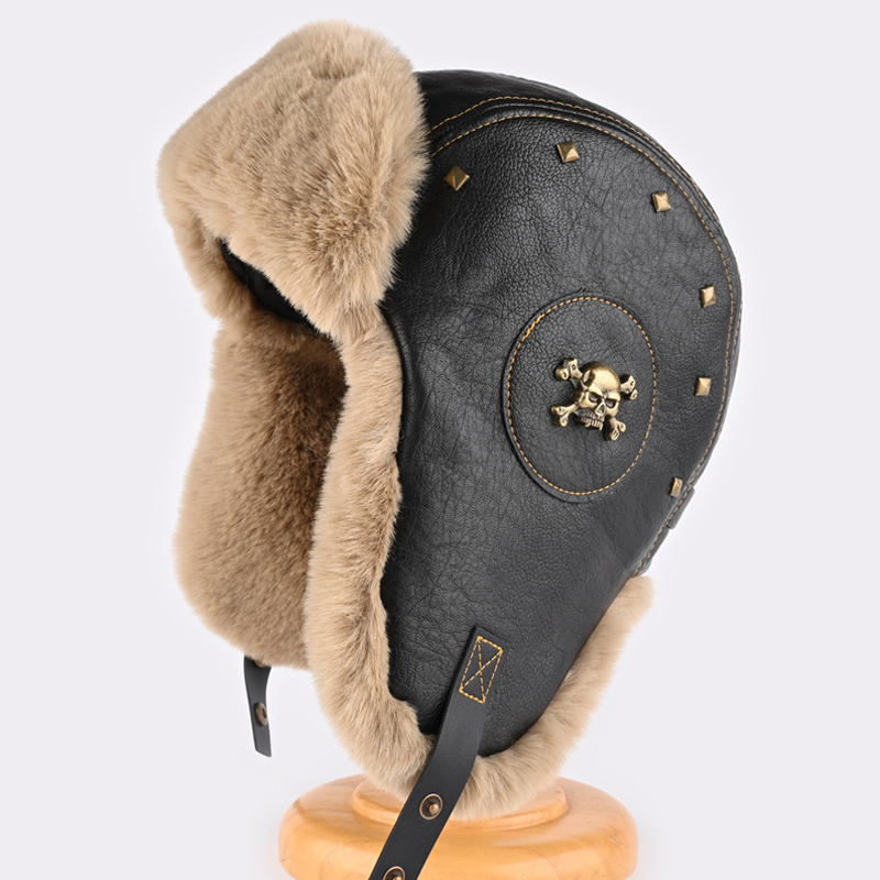 Winter Trapper Hat - Russia Winter Faux fur Hat Unisex