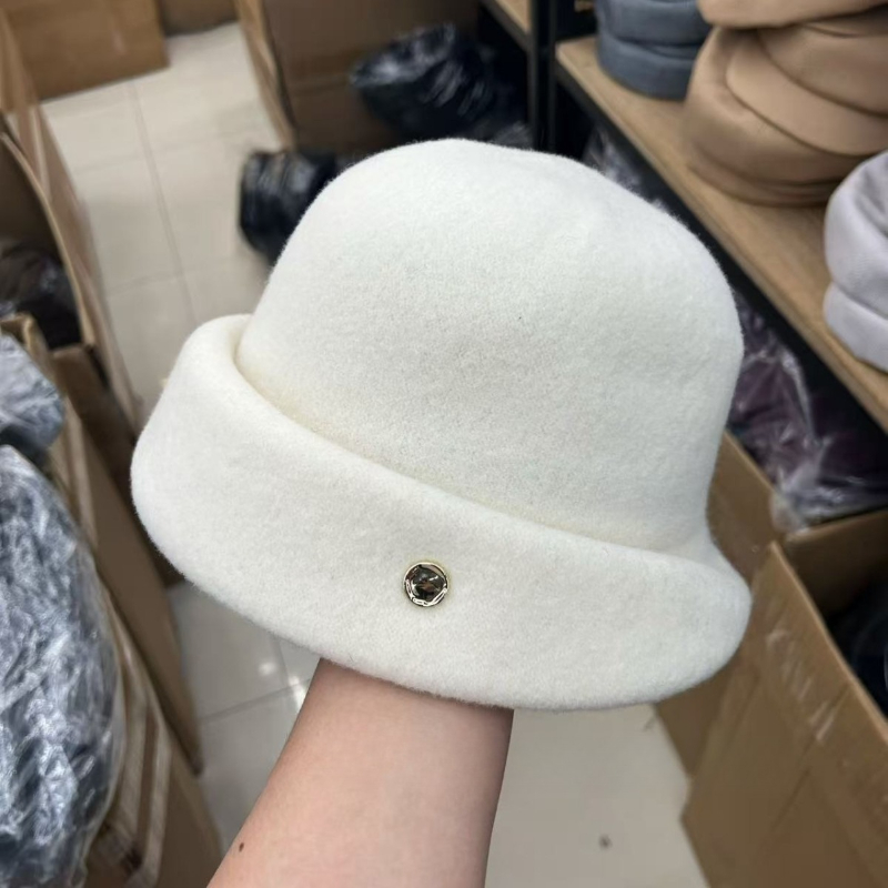 2026 Fall Winter Wool Cashmere - Fedora Hat Wool 评论和价格