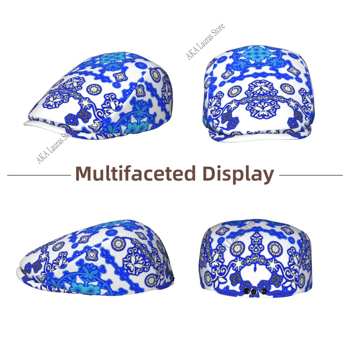 Newsboy Cap Peaky Octagonal Ha - Newsboy Cap Ivy 评论和价格