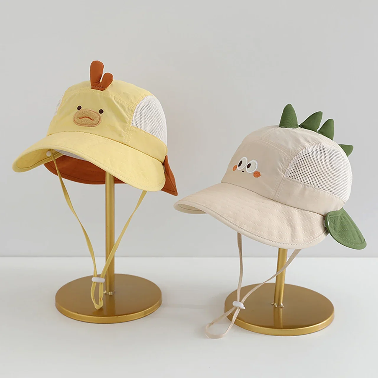 Baby Cartoon Bear Rabbit Ear S - Sun Hat Wide Brim 评论和价格