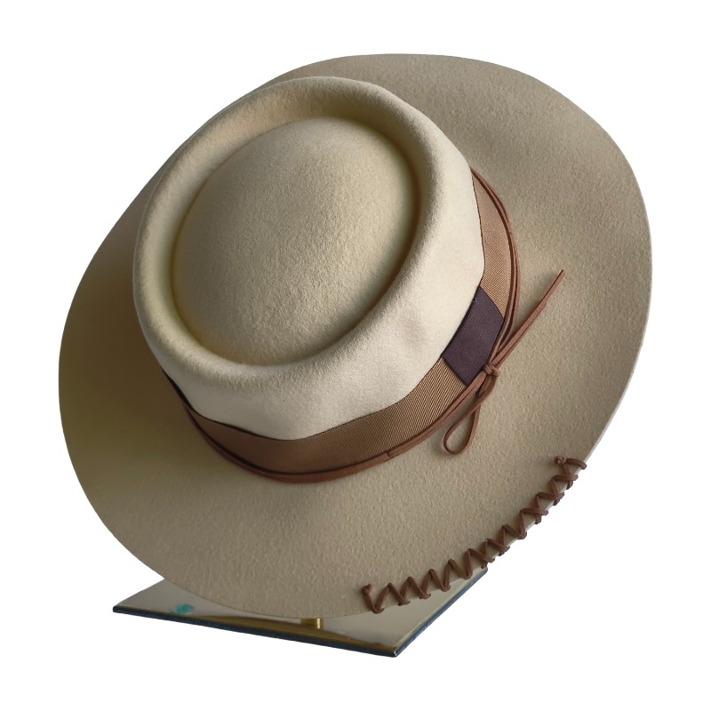 100% Wool Hat Low Price  Pork  - Fedora Hat Wool 评论和价格