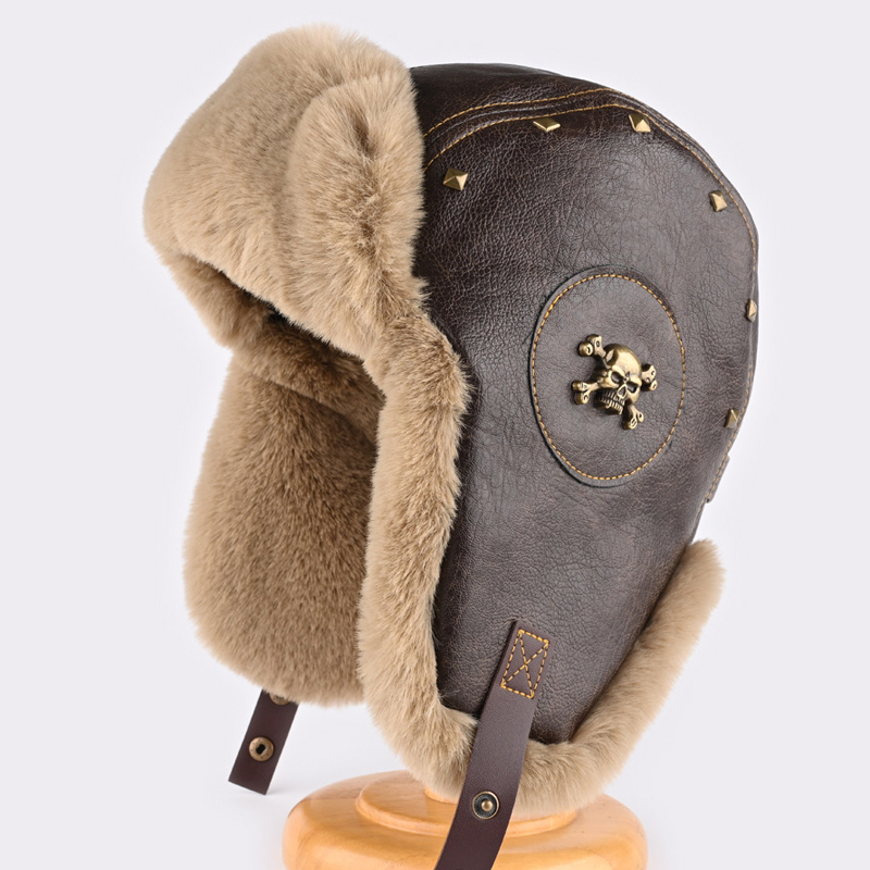 Russia Winter Faux fur Hat Uni - Winter Trapper Hat 评论和价格