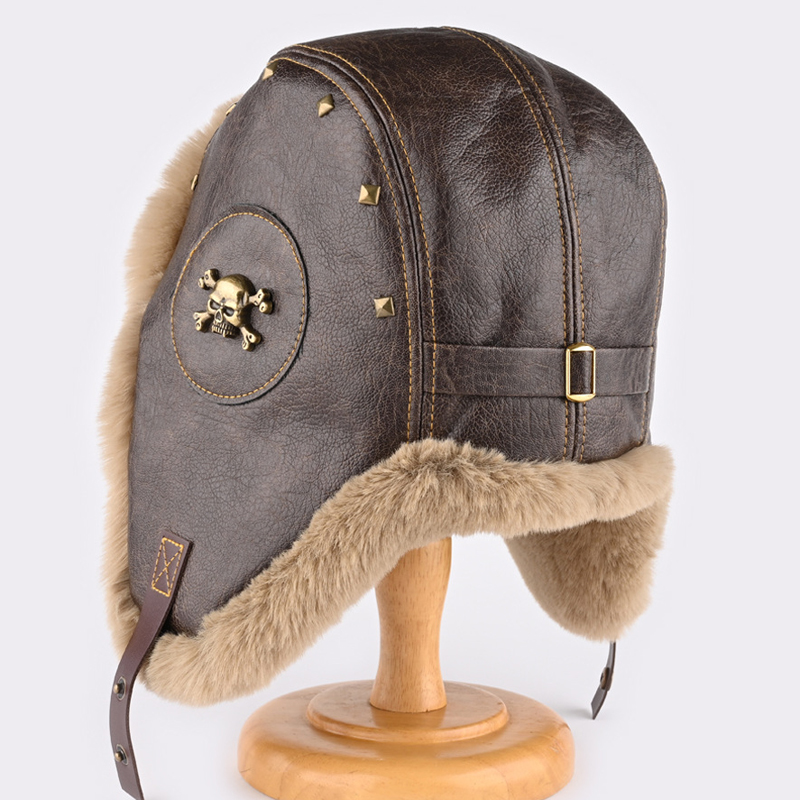 Russia Winter Faux fur Hat Uni - Winter Trapper Hat 评论和价格