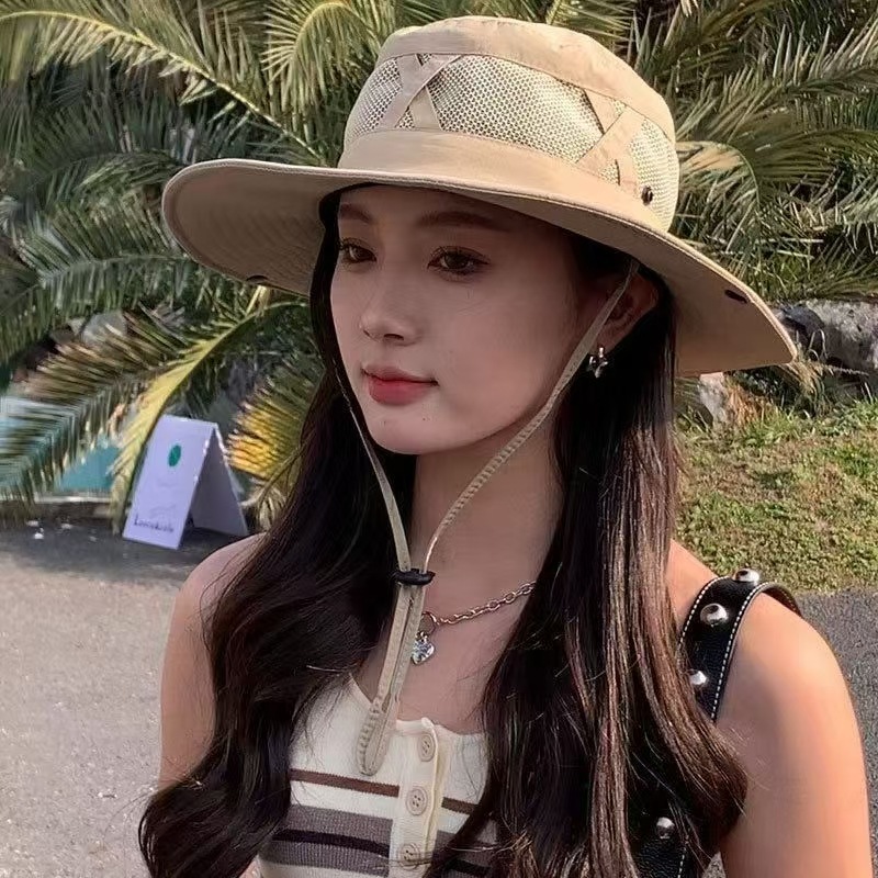 1pcs Summer Men Bucket Hat Out - Sun Hat Wide Brim 评论和价格