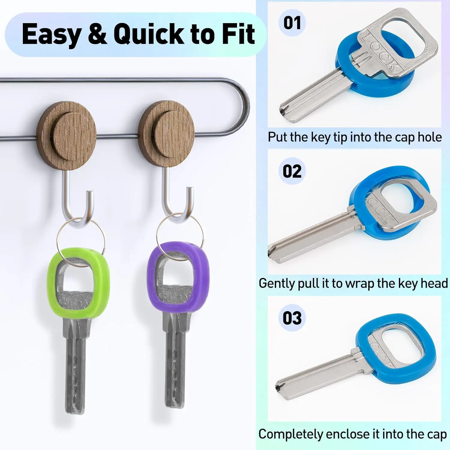 10-50Pcs Key Cap Covers Durabl - Snapback Hat Flat 评论和价格